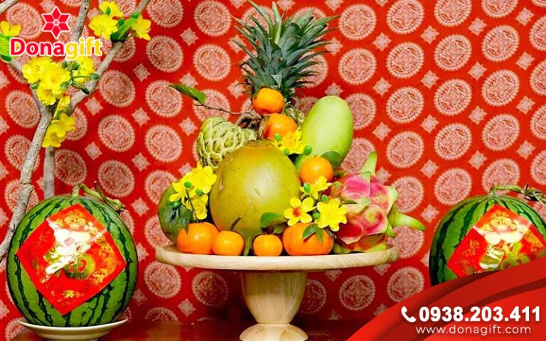 Những ngày tết thì mẫm ngũ quả là thứ không thể thiếu