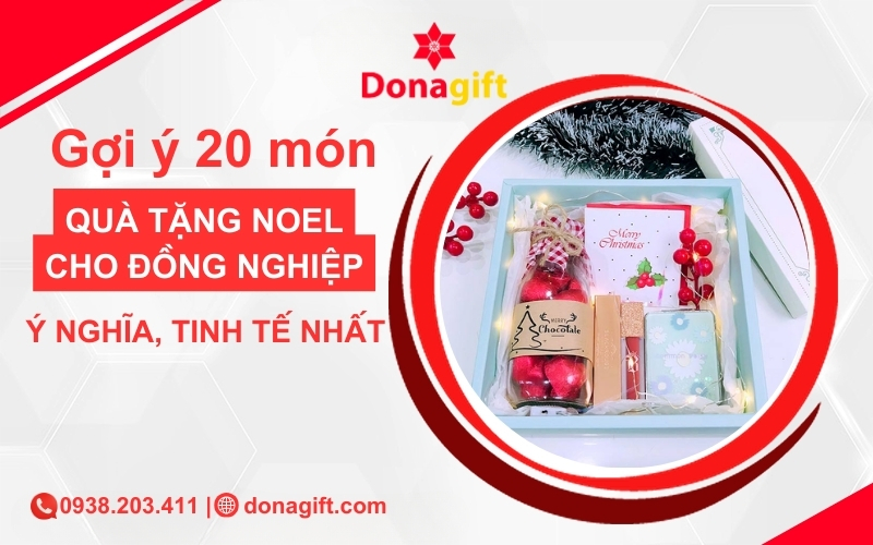 Gợi Ý 20 Món Quà Noel Cho Đồng Nghiệp Tinh Tế