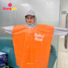 Áo mưa poncho Baby Bon cho mẹ và bé thiết kế rộng rãi, tiện lợi