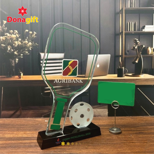 Kỷ niệm chương hình vợt Pickleball Agribank 2025 – Giải Ba