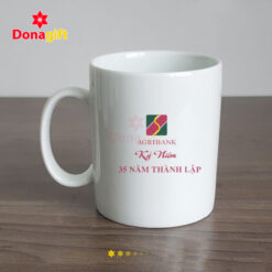 Ly sứ in logo ngân hàng Agribank – Bền đẹp, giá xưởng