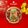 Đồng hồ treo tường Tết – Hoa Mai & Bánh Chưng