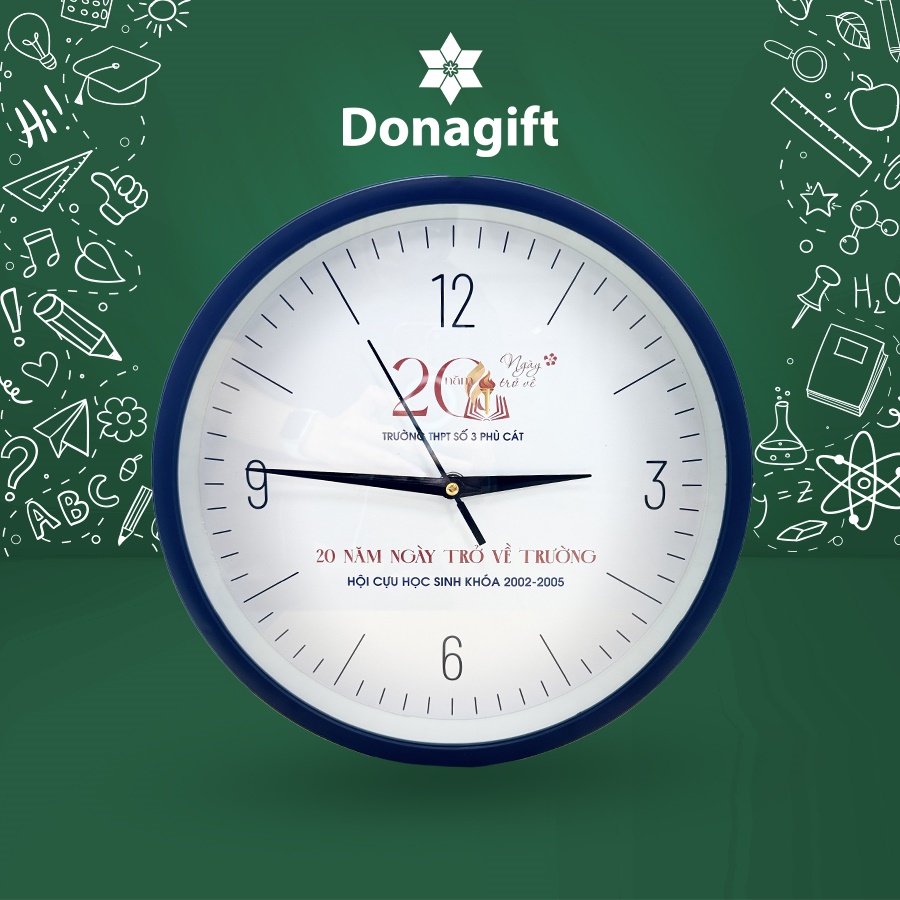 Đồng hồ treo tường tri ân thầy, cô giáo