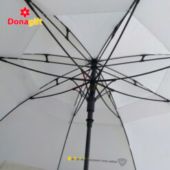 Alternative view of Dù 2 tầng thật 16 nan trắng xám