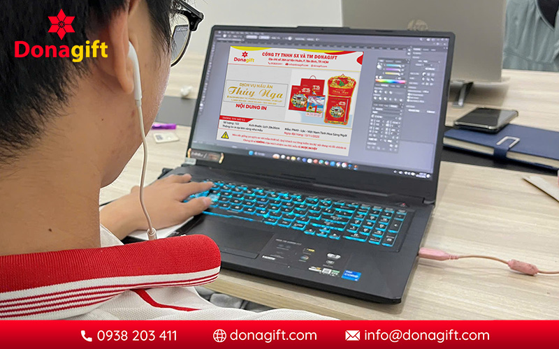 Bước 3 — Thiết kế maket