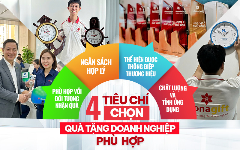 4 yếu tố cần lưu ý khi chọn quà tặng doanh nghiệp