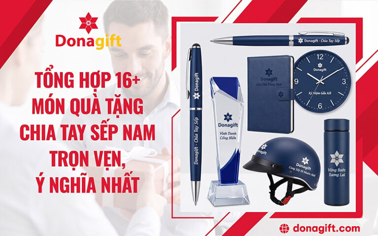 Gợi ý 16+ quà tặng chia tay sếp nam sang trọng, đáng nhớ