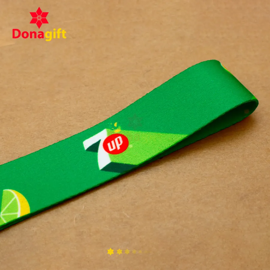 Dây Đeo Tay Móc Khóa Vải Polyester In Logo Theo Yêu Cầu 2