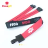Dây Đeo Thẻ Satin In Logo Khóa Tháo Nhanh Theo Yêu Cầu 1