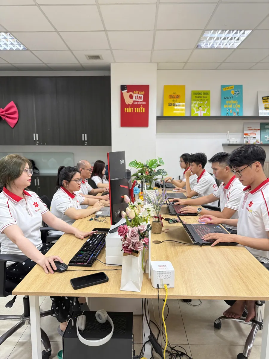 Văn phòng làm việc của đội ngũ DonaGift