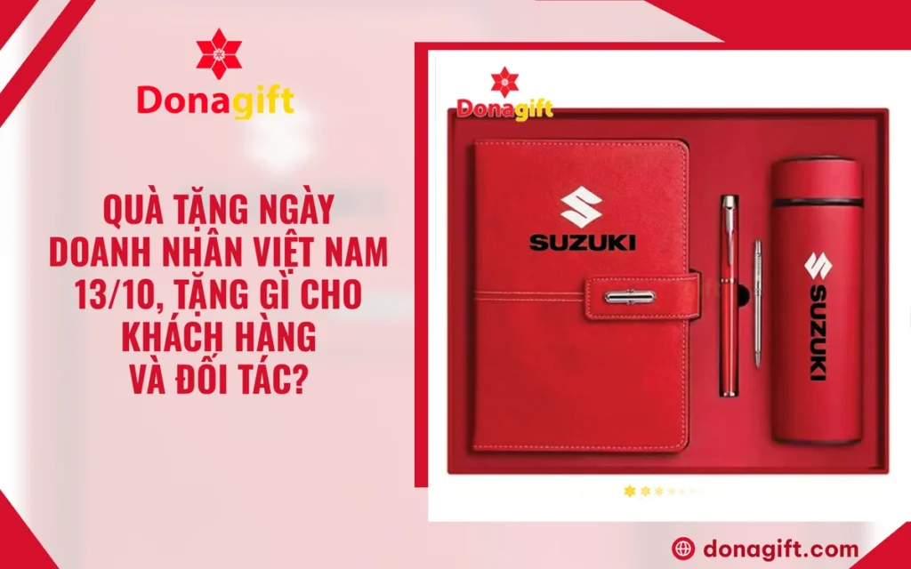 Quà tặng Ngày Doanh nhân Việt Nam 13/10 cho khách hàng và đối tác - DonaGift